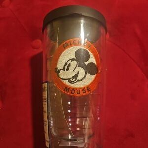 NEW 16 OZ Tervis Mickey Mouse Badge Tumbler Cup Made In The USA BPA Free